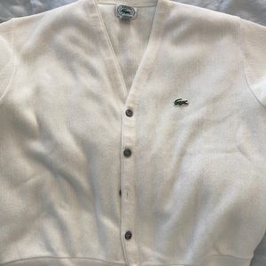 Vintage Lacoste Izod Cardigan